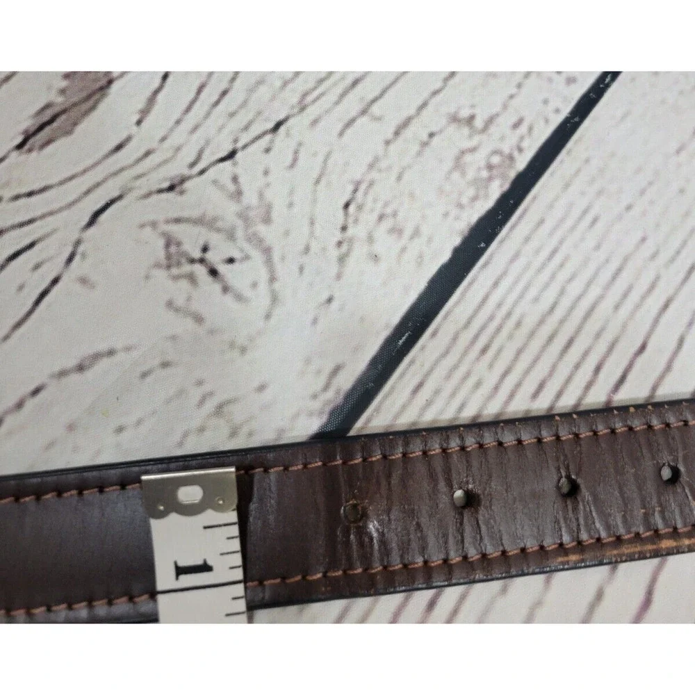 Bonded Leather‎ Belt Brown Western Work or Casual Dress Men's Size 44